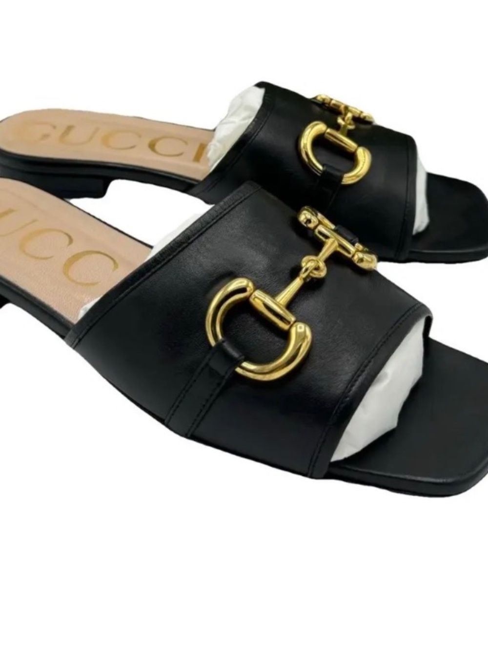 Black Gucci  square toe